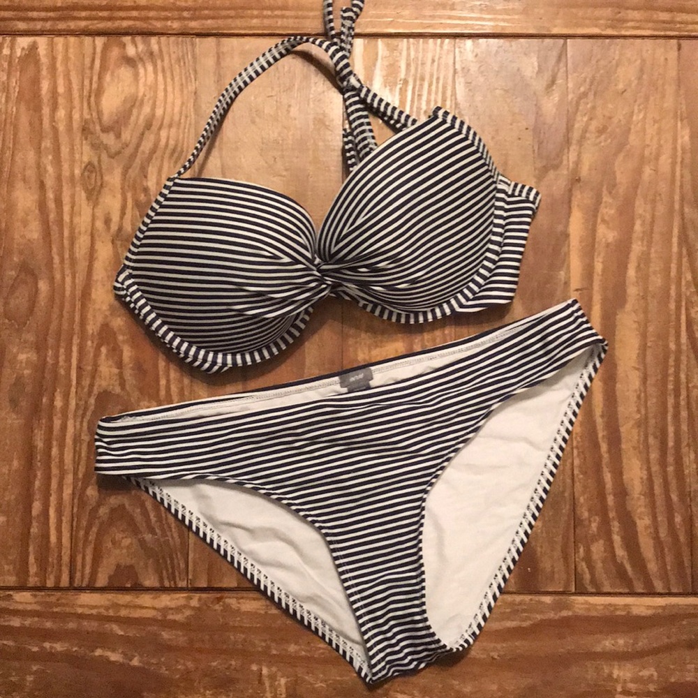 Aerie Striped Bikini